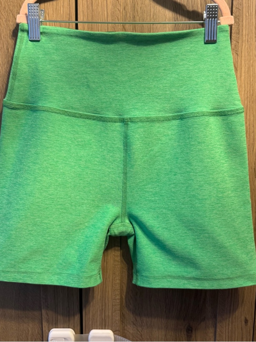 Beyond Yoga Spacedye Keep Pace 3" Short Bright Emerald Heather Size Medium